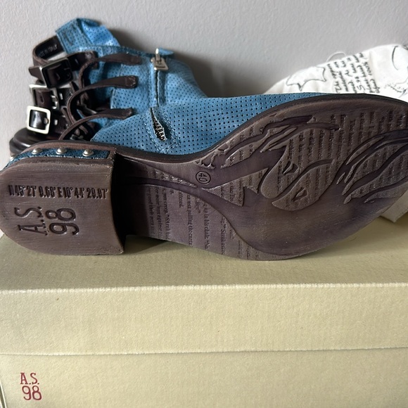 A.S.98 sandal blue size Euro 40 - Picture 9 of 9